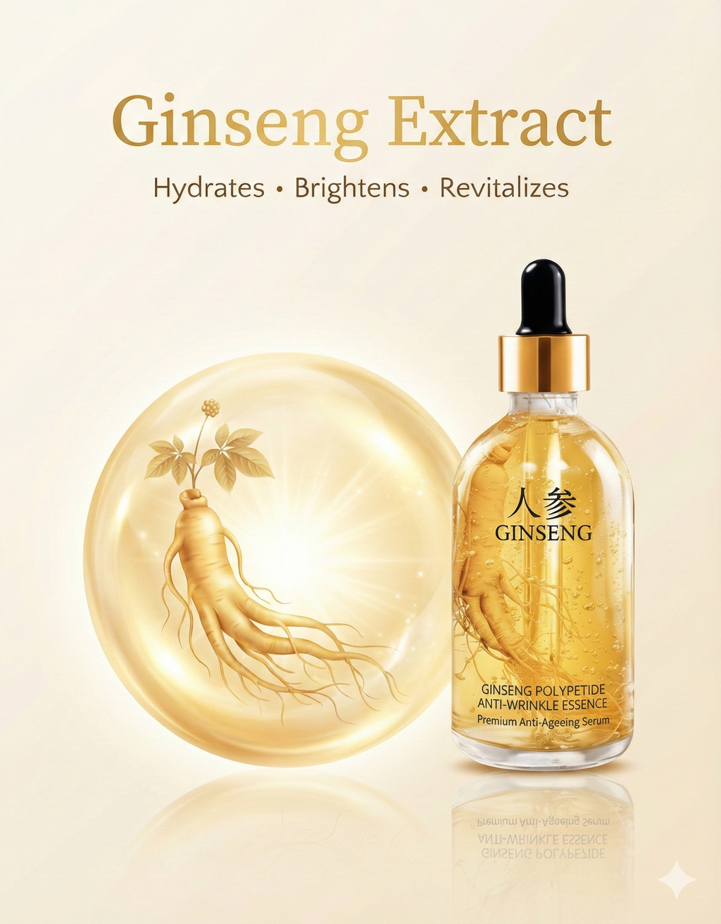 Ginseng Gold Serum Pack of 2
